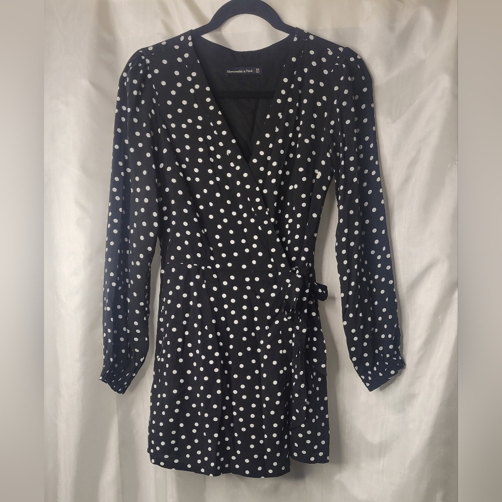 Abercrombie & Fitch wrap around romper dress